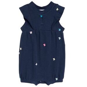 Splendid Infant Girl Rainbow Butterfly Onesie sz 6-9 m Romper One Piece